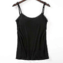 Women's Padded Soft Casual Bra Tank Top with Built-in Bra
