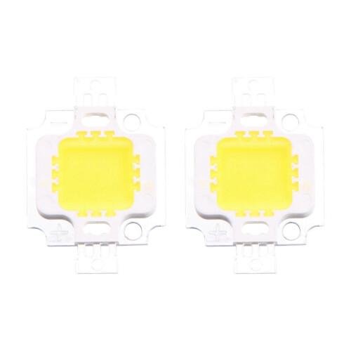 10 τεμάχια λαμπτήρας LED IC θερμό λευκό 10W 3200K 800LM 9 - 12V 2