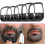 5 Sizes Goatee Shaving Template Beard Guide Shaper for Men - YuJia Styling Tool 1