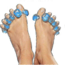 Yogatoes Gems: Gel Toe Stretcher & Toe Separator for Pain Relief & Bunion Correction