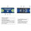 -2CH-RS485, Μονάδα RS485 2 καναλιών για , δέκτη SP3485, UART σε RS485, Τυπική κεφαλίδα Pi 3