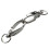 30 Pcs D Swivel Trigger Clips Hooks Metal Key Ring Lobster Clasps 4
