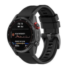 Garmin Fenix 7X/7X Solar/Tactix 7 26 mm silikoninen pikalukitusranneke kellolle