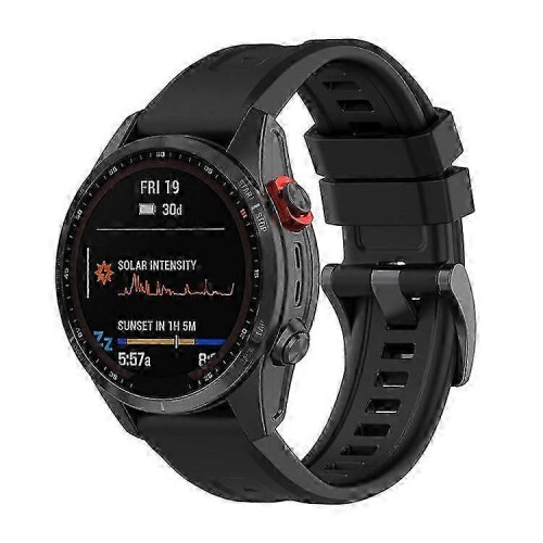 Λουράκι ρολογιού Garmin Fenix 7X/7X Solar/Tactix 7 26mm με γρήγορη αποδέσμευση και σιλικόνη