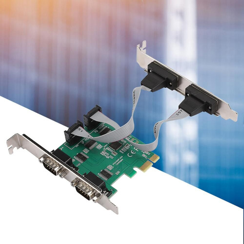 PCI E RS232 4 θυρών σειριακός μετατροπέας καναλιών πλήρους 2