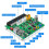 Power Supply Breakout Board Adjustable Voltage Knob 3.3V/5V/12V 3
