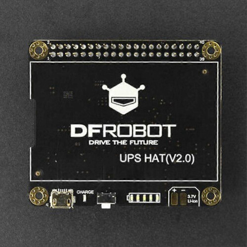 Πλακέτα επέκτασης ισχύος DFRobot UPS για Raspberry Pi UPS HAT (V2.0) 2