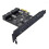 Προσαρμογέας Pci Express USB 3.2 Pci E σε 7 θύρες Κάρτα επέκτασης USB3 4