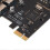 Κάρτα επέκτασης PCI E σε USB 3.0 4 θύρες 5Gbps υψηλής ταχύτητας 3