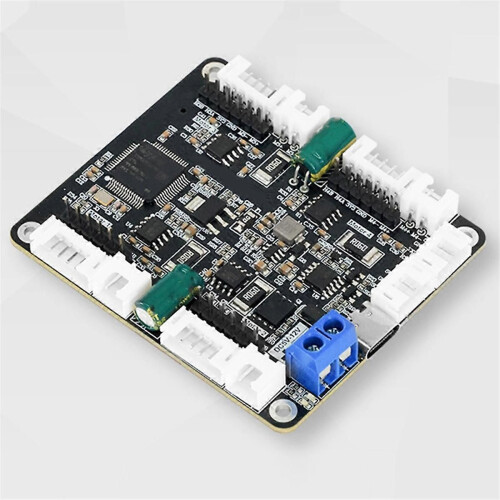 Four-Channel Encoder Motor Driver Board Kit AT8236 Controller Board Module compatible STM32, Raspberry Pi, 2