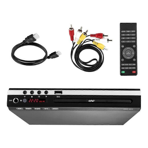 Συσκευή αναπαραγωγής DVD-229 VCD CD Disc Media Player με τηλεχειριστήρ 2
