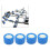 4PCS Boat Trailer Ribbed Wobble Rollers 3