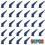 50 Pieces 45 Angle Nozzle for Bulk Caulk, Cones Caulking Applicator 2