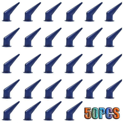 50 Pieces 45 Angle Nozzle for Bulk Caulk, Cones Caulking Applicator 1