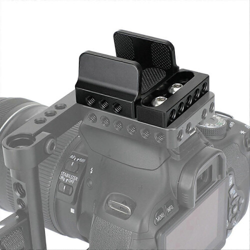 Universal SSD Holder Adjustable Hard Drive Clamp for Width Range 35-80mm Camera Rig Mount 2