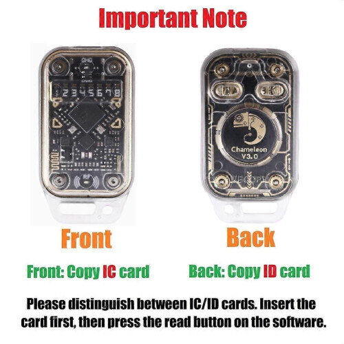 Chameleon V3.0 RFID Έξυπνος Αναγνώστης Τσιπ Εξομοιωτής 125K 13.56M ID IC Ta 2
