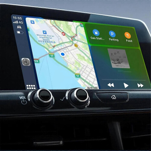2-In-1 Wireless Carplay Android Adapter USB Wireless Adapter Car Adapter Convert Wired Android Auto to Wireless 2