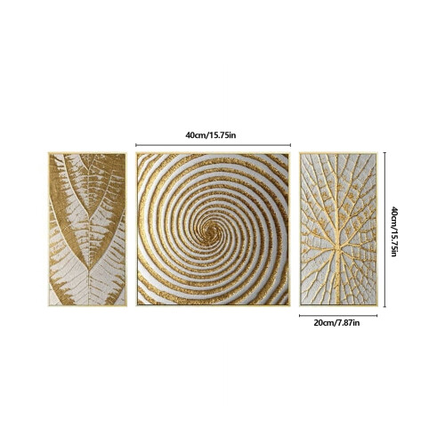 Abstrakter geometrischer Kunstdruck – Löwenzahn (ungerahmt) 2