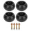 4-Pack 103 3168 Mower Deck Wheel Kit, Flat & Scalp Proof, for Exmark Explorer 1