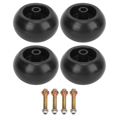 4-Pack 103 3168 Mower Deck Wheel Kit, Flat & Scalp Proof, for Exmark Explorer