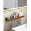 Wall-mounted bathroom shelf floating storage rack 5