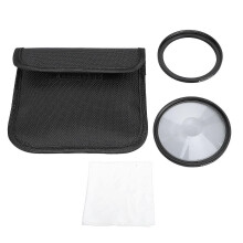 55mm Lens Filter, Swirl Halo Effect, Optical Glass Lens Filter with Adapter Ring for Portrait, Photography, Landscape, Videography