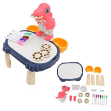 Juego de proyector de dibujo educativo para niños, pizarra de pintura borrable, juego de proyector de