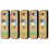 5pcs Wireless Switches, 3-Speed Timing Remote Control, compatible E27 Ceiling Fan Light, 1-4h Timing Remote Control 3