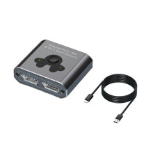 Displayport Switch 2 in 1 Out DP Switcher 8K60Hz 4K144Hz High-Definition Resolution DP1.4 Displaypo