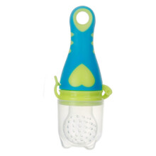 Baby Fruit Teething Feeder Safety Soothing Food Dispensing Food Grade Silicone Baby Fruit Feeder S Blue