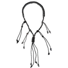Kannettava nailonpunottu paracord-naru metsästykseen (musta + CP-naamiointi)
