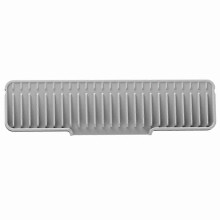 Silicone Splash-Proof Water Barrier Strip Kitchen Sink Narrow Edge Water-Absorbing and Draining Pad