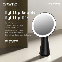 Oraimo OPC-ML1N Smart Mirror High Texture Smart Desktop Makeup Mirror with Light