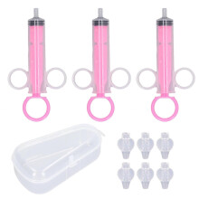3 pezzi Irrigatore nasale professionale portatile per neonati, aspiratore nasale manuale compatibile