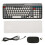 Wireless Keyboard Mouse Set Rechargeable Retro Style 2.4G Wireless Bluetooth Keyboard Mouse Set Black 1