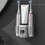Toothbrush Holder Wall-Mounted with Double Slots, Toothpaste Dispenser and Squeezer Set,Bathroom Or 3