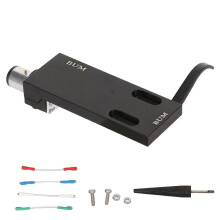 Porta testina universale per giradischi, supporto per stilo standard in metallo compatibile con vinili,