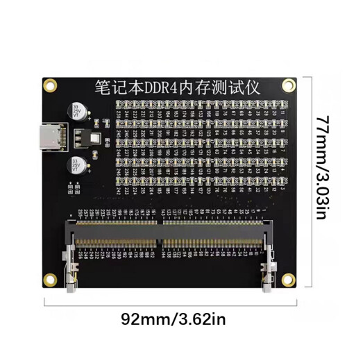 Professionele Memory Slot Diagnostic Tool Tester USB-voeding 2