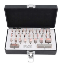 32-teiliges Messblock-Set aus Stahl, hochpräzise, tragbares Messblock-Set mit Koffer