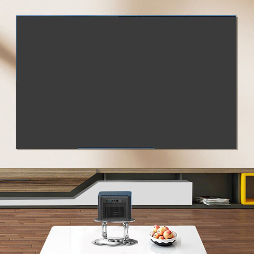Rotatable Projector Holder With Silicone Base And-White 2