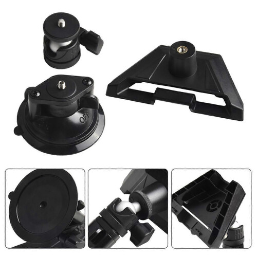 1set Mounting Bracket for for Mini Smooth RV Boat Rotatable Mounting Bracket Suction Cup Replacement 1