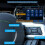 Autoradio con CarPlay, Android Auto, lettore MP5 con Bluetooth, MirrorLink, ricevitore FM e sistema 4