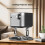 Rotatable Projector Holder With Silicone Base And-White 6