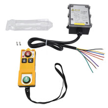Industrial Radio Remote Control Stop Start Button 2 Key Hoist Crane Lift Wireless Switch YU‑2SAC 220V
