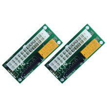 2 adattatori per doppia alimentazione ATX 24 pin a SATA, scheda di sincronizzazione ADD2PSU, adattatore