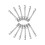 Early 2Inch Double Loop Tool Box Drawer Slide Clips Snap on Tool Box Accessories (12PCS) 1