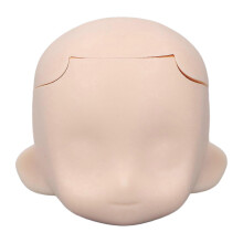 Cabeza de muñeca en blanco compatible con muñecas articuladas de 1/12, maquillaje DIY, exquisita cabeza