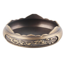 Brass Incense Pot, Carved, Easy to Clean, Decorative, for Tea Room