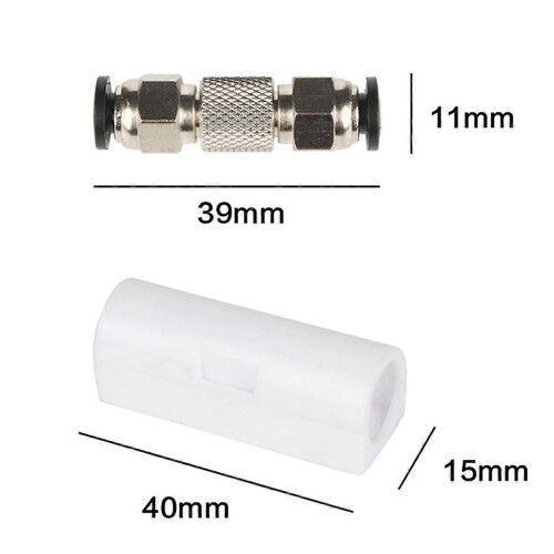 Συμβατός σύνδεσμος σωλήνα PTFE Bambu Lab X1 X1C X1E P1P P1S, αντιοξειδωτικός, plug and play 2