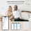 Διακόπτης αφής Zigbee White Smart Touch 110-240V 2.5D Κοίλου τύπου, επαναλήπτ 4
